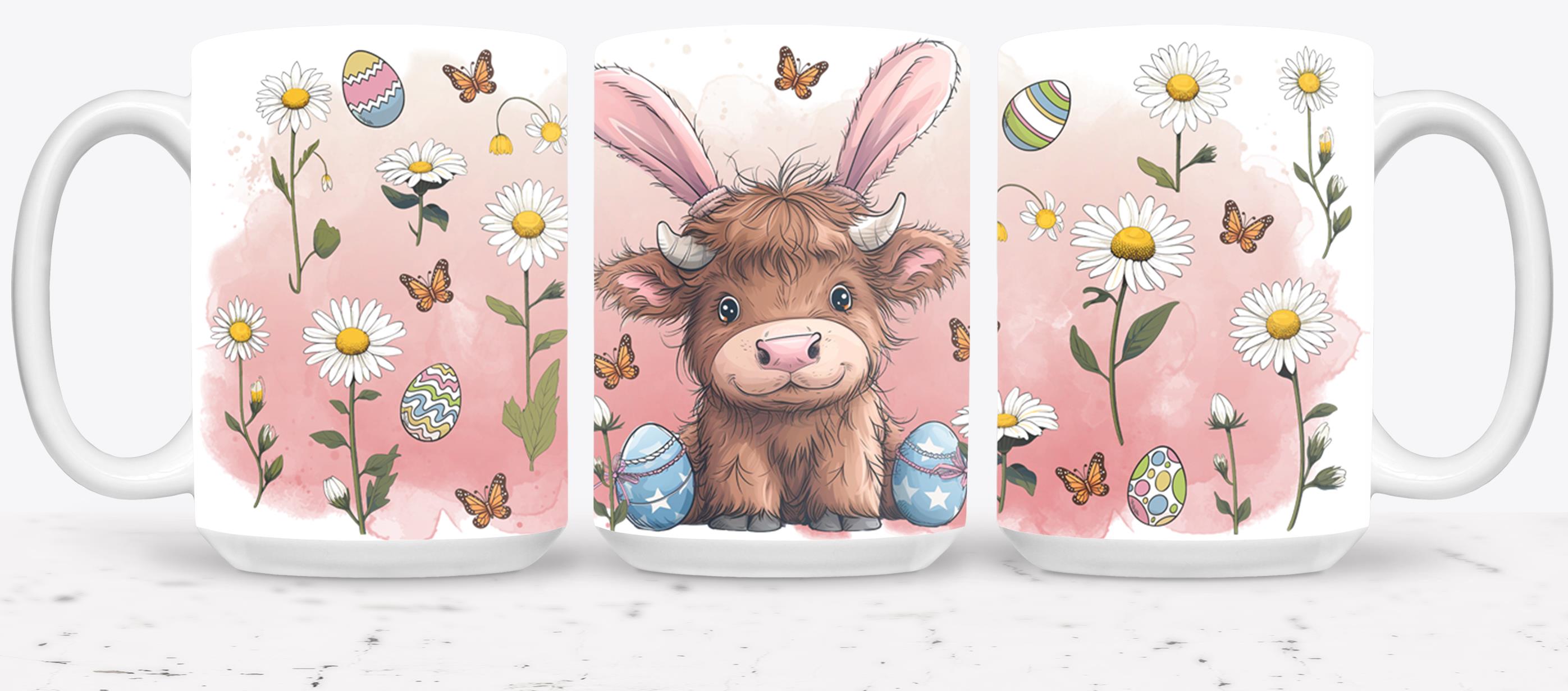 Highland Cow Easter-10368